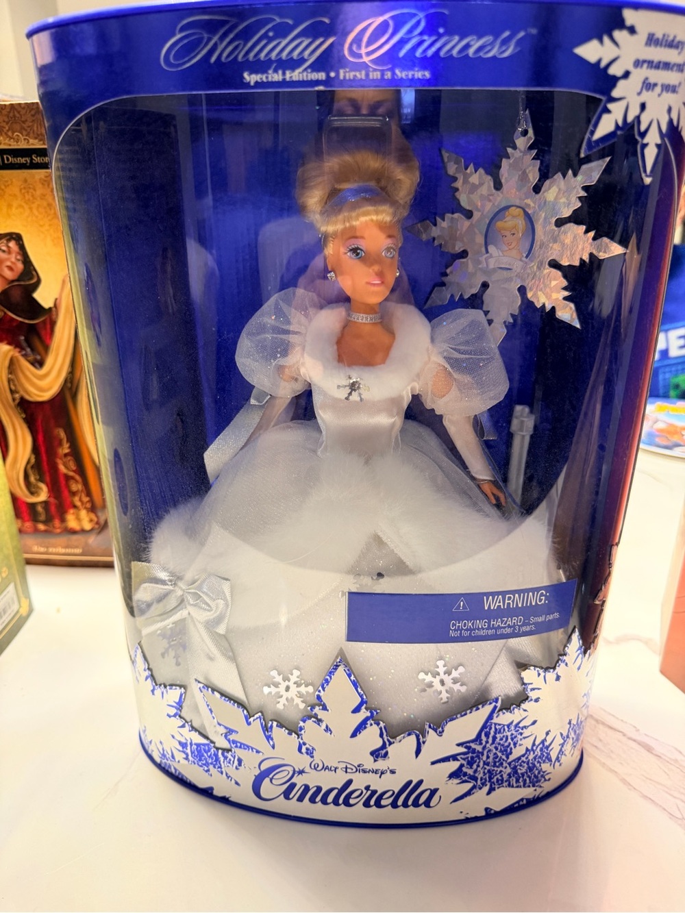 Disney Cinderella Holiday Princess Doll - White and Silver Gown